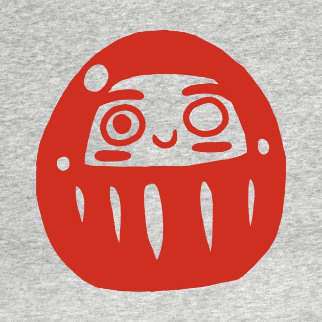 Minimalist Daruma by pink_daruma